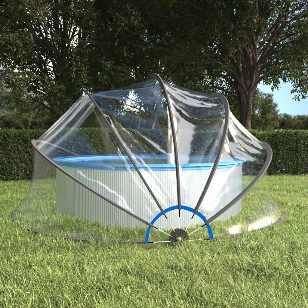 vidaXL Zwembadkoepel 440x220 cm