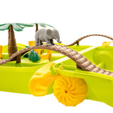 vidaXL Watertafel trolley 51x21,5x66,5 cm polypropeen