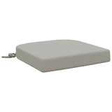 vidaXL 1-delig zitkussen SOEST 100% Polyester Grijs 40 x 40 x 7 cm