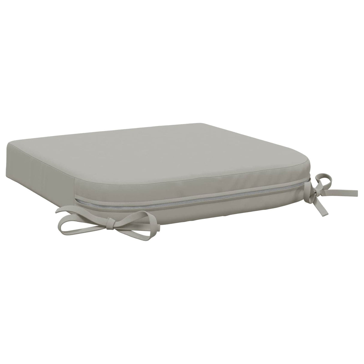 vidaXL 1-delig zitkussen SOEST 100% Polyester Grijs 40 x 40 x 7 cm