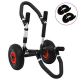 vidaXL Kayak Trolleys 2 pcs Aluminium