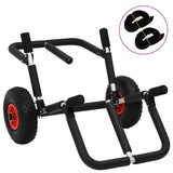 vidaXL Kayak Trolleys 2 pcs Aluminium