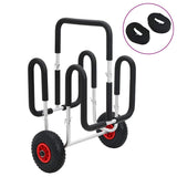 vidaXL Kayak Trolleys 2 pcs Aluminium