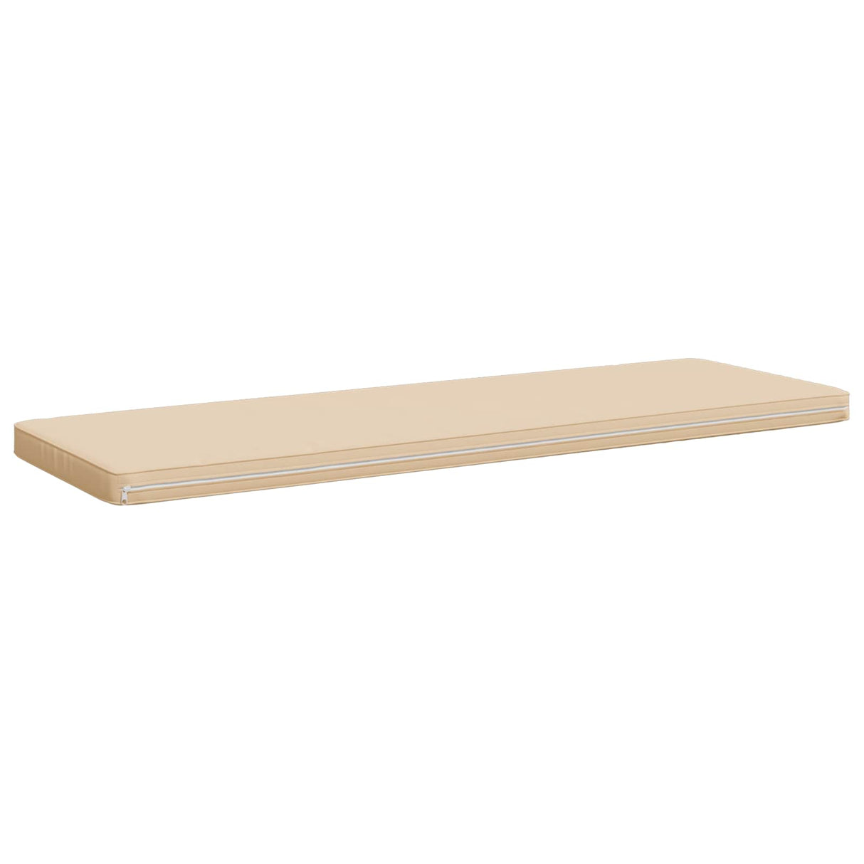 vidaXL 2-delige Bankkussens VUGHT 2 st 100% Polyester Crèmekleurig