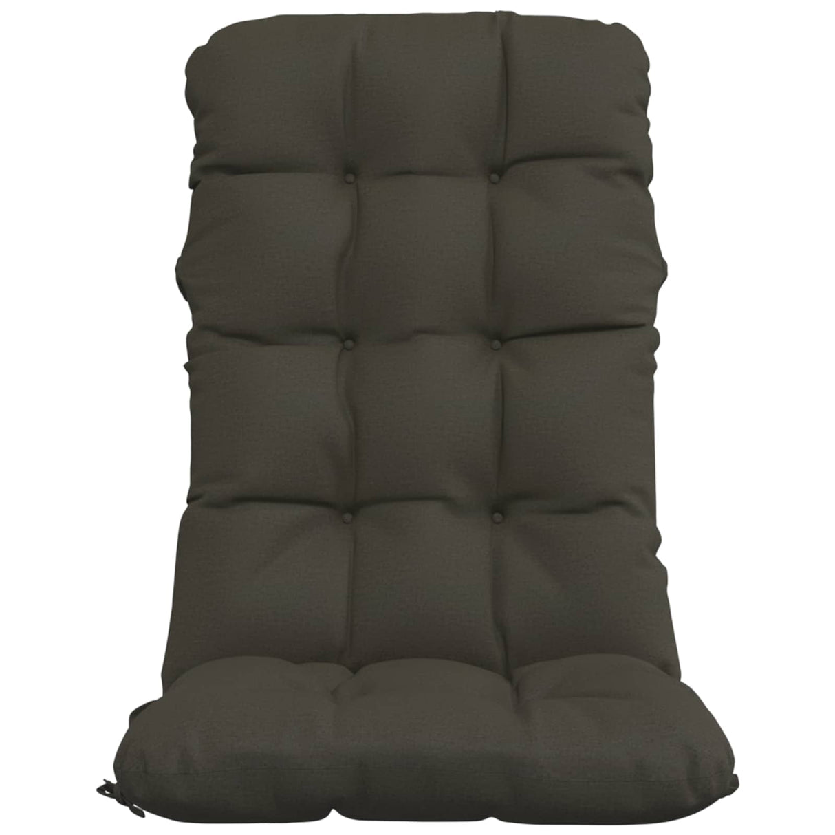 vidaXL 4-piece high-back cushion VIANEN 4 pcs 100% Polyester Anthracite