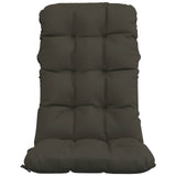vidaXL 4-piece high-back cushion VIANEN 4 pcs 100% Polyester Anthracite