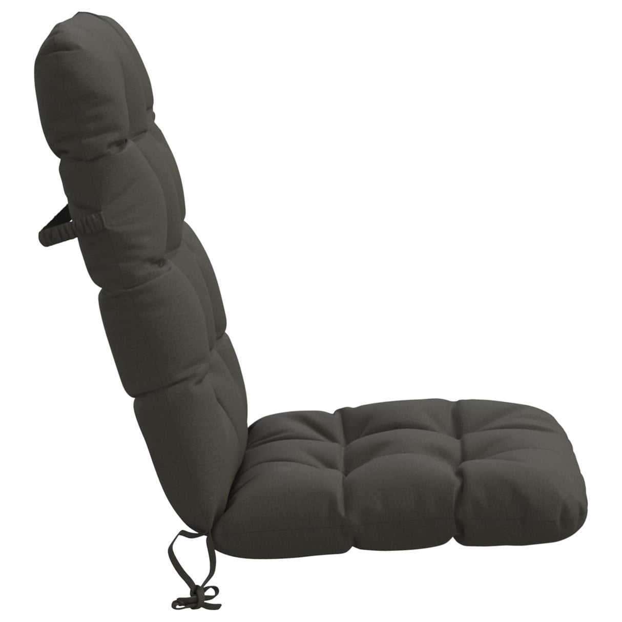 vidaXL 4-piece high-back cushion VIANEN 4 pcs 100% Polyester Anthracite
