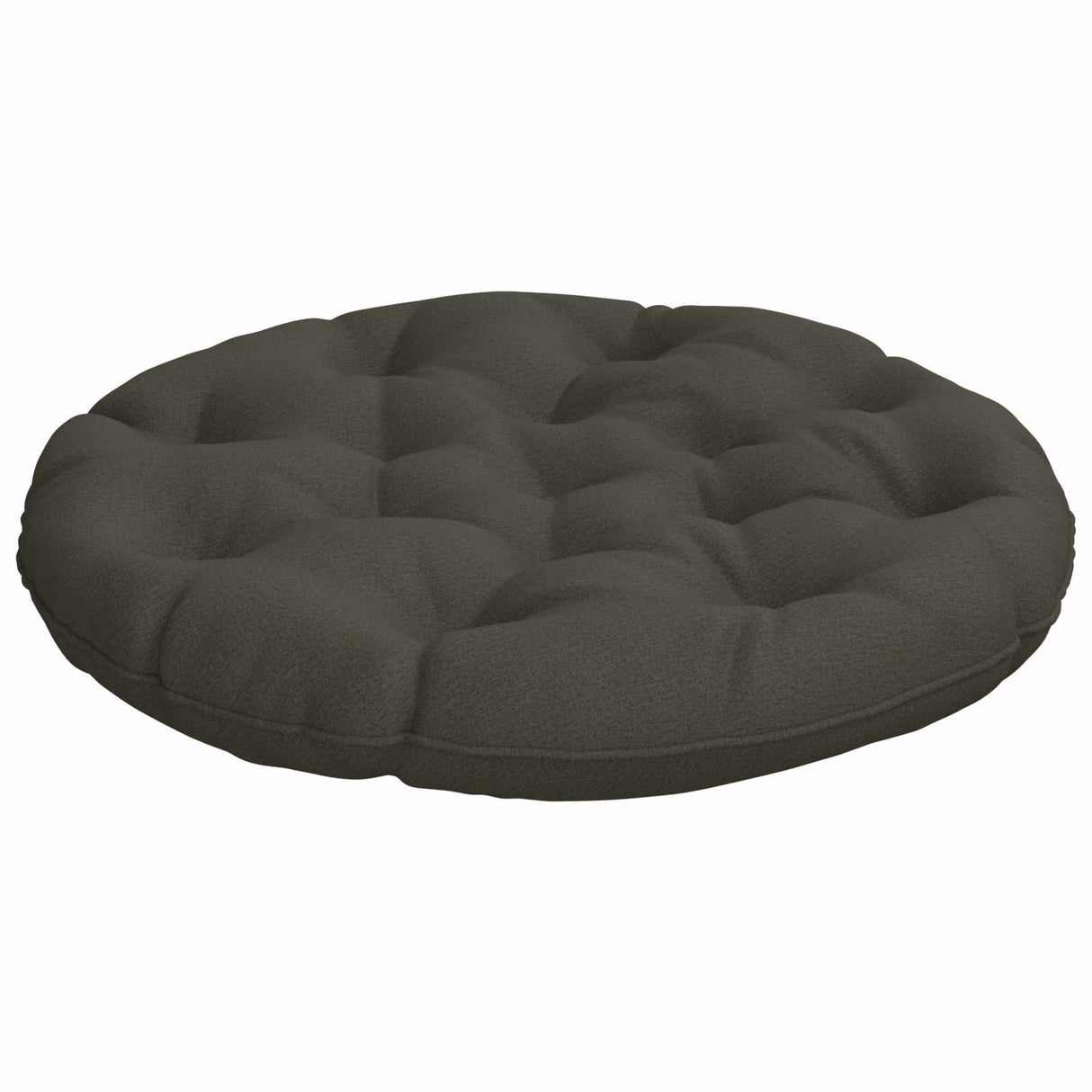 vidaXL Hangstoel Kussen VIANEN 100% Polyester Antraciet Ø 80 x 12 cm